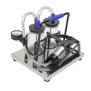 Foot-operated medical aspirator