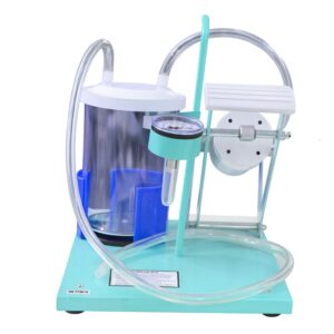 Foot-operated vacuum cleaner for newborns