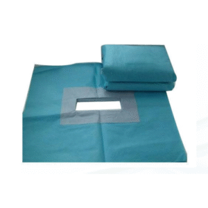 Large format perforated surgical drape