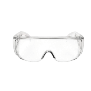 Wraparound protective glasses